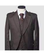 BROWN TWEED KILT JACKET AND WAISTCOAT - Jacket Tailor