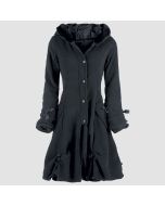 Women's Coat Roizen Industries Alice Black