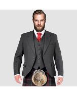Grey Arrochar Tweed Jacket & Vest - Jacket Tailor