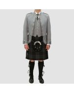 Grey Scottish Highlander Wear Military Tunic Sheriffmuir jacket - Jacket Tailor