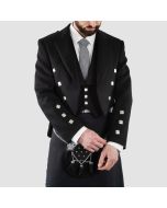 BLACK PRINCE CHARLIE JACKET & VEST - Jacket Tailor