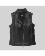 Harley Davidson Leather Vest Women's Electra Studded