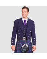 NAVY PRINCE CHARLIE JACKET WITH 5 BUTTON VEST - Jacket Tailor