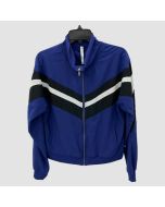 Fable tics Women's Size Large Blue Full Zip Varsity Jacket - Jacket Tailor