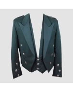 PRINCE CHARLIE GREEN JACKET WITH 5 BUTTON WAISTCOAT - Jacket Tailor