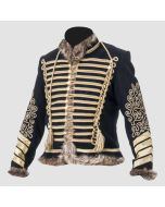 Men's Military Uniform Napoleonic Hussar Jacket - Jacket Tailor