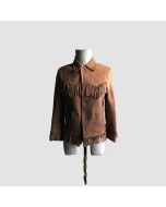 Fringe Jacket Levi Strauss Of California Authentic Aged leather - Jacket Tailor
