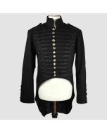 Men's Emo Punk Goth MCR Officer Military Drummer Parade Jacket - Jacket Tailor