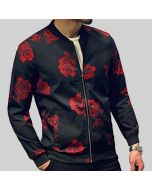 Men's Casual Lightweight Jacket Stylish Fashion Printed Pattern - Jacket Tailor