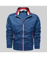 Men's Full-Zip Up Bomber Jacket Casual Varsity Baseball Coat - Jacket Tailor