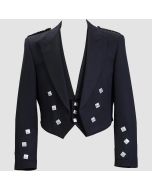 Navy Midon Prince Charlie Jacket & Waistcoat - Jacket Tailor