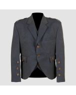 Light Purple Scottish Tweed Argyle Kilt Jacket - Jacket Tailor