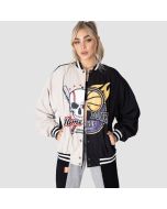 DUNK Color-Block Varsity Jacket - Jacket Tailor
