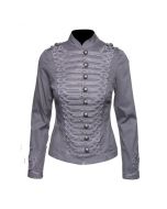 Cyber Rave Women Militar Jacket-Jacket Tailor