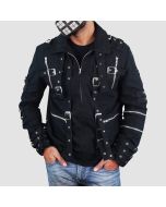 Men's Michael King Tour Bad Concert Cosplay Costume