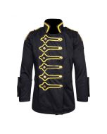 Golden steampunk military jacket Drummer - Jacket Tailor