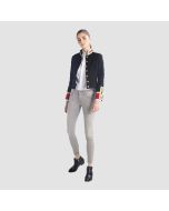 Dark Blue Wool Military Jacket Women Commander Officer -Jacket Tailor