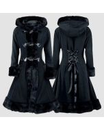 Poizen Minx Coat Black