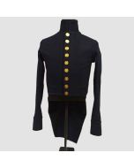New Men's Military Dark Navy Blue Wool Tailcoat