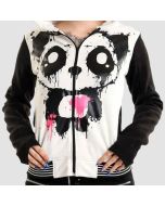 Poizen Industries Kp Mase Zip Hoodie Blackwhite