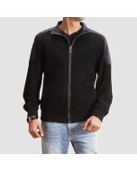 Ethan Hybrid Suede Bomber Jacket