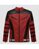 Dwayne Johnson Red One Leather Jacket